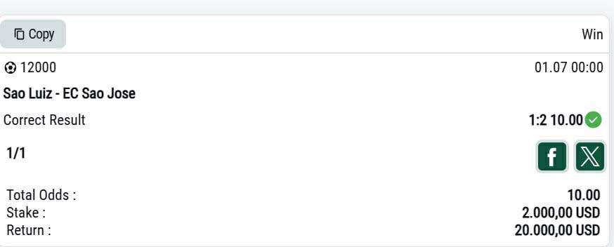 VastusFix insider fixed match tip resulting in successful betting outcome and profit