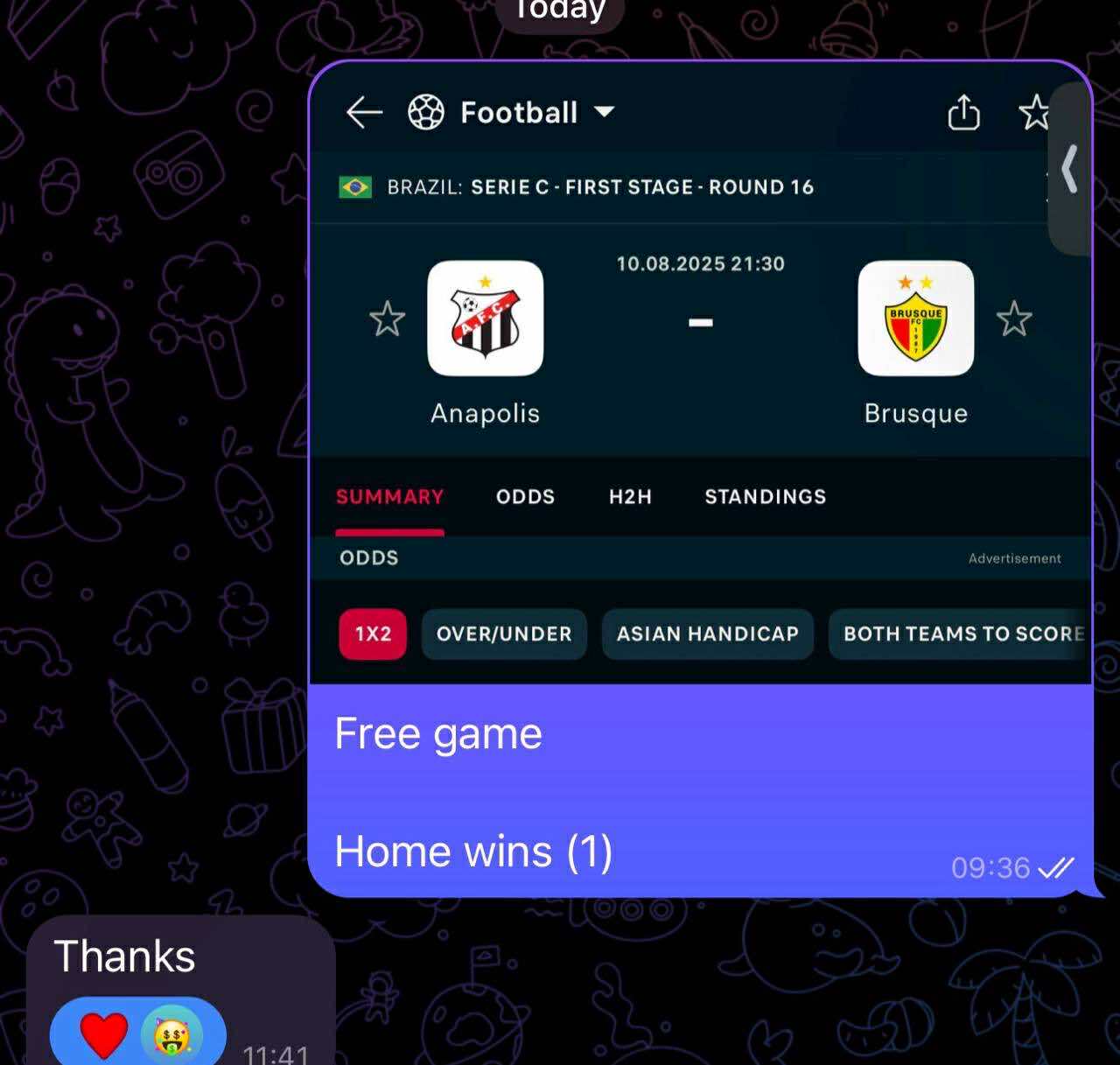 VastusFix customer testimonial showing satisfaction with verified fixed match service